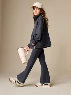 Next Zip Neck Top and Foldover Flare Set (3-16yrs)^ Sets & Coords