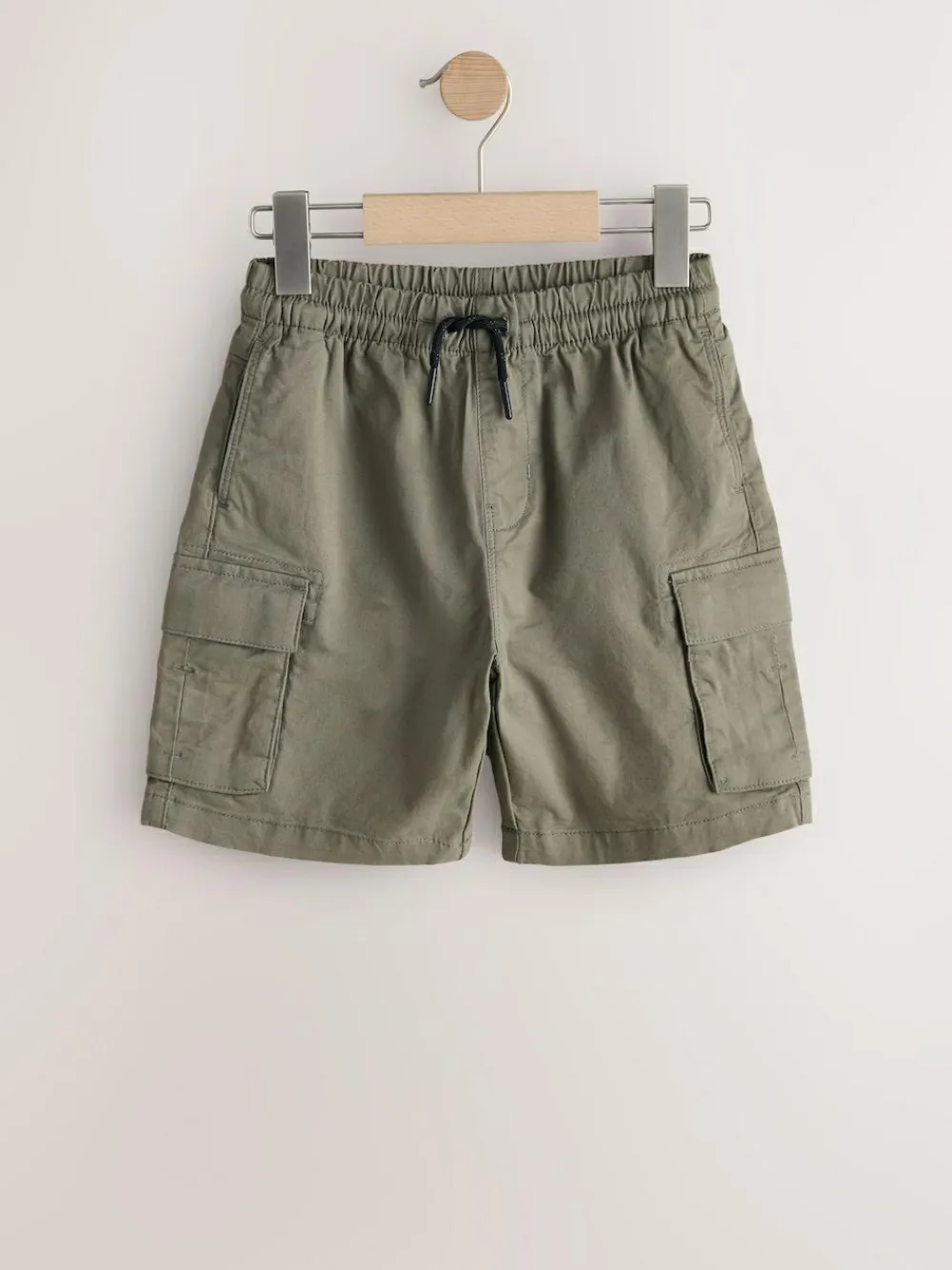 Discount Next Cargo Shorts 2 Pack (3-16yrs) Charcoal Grey/Khaki