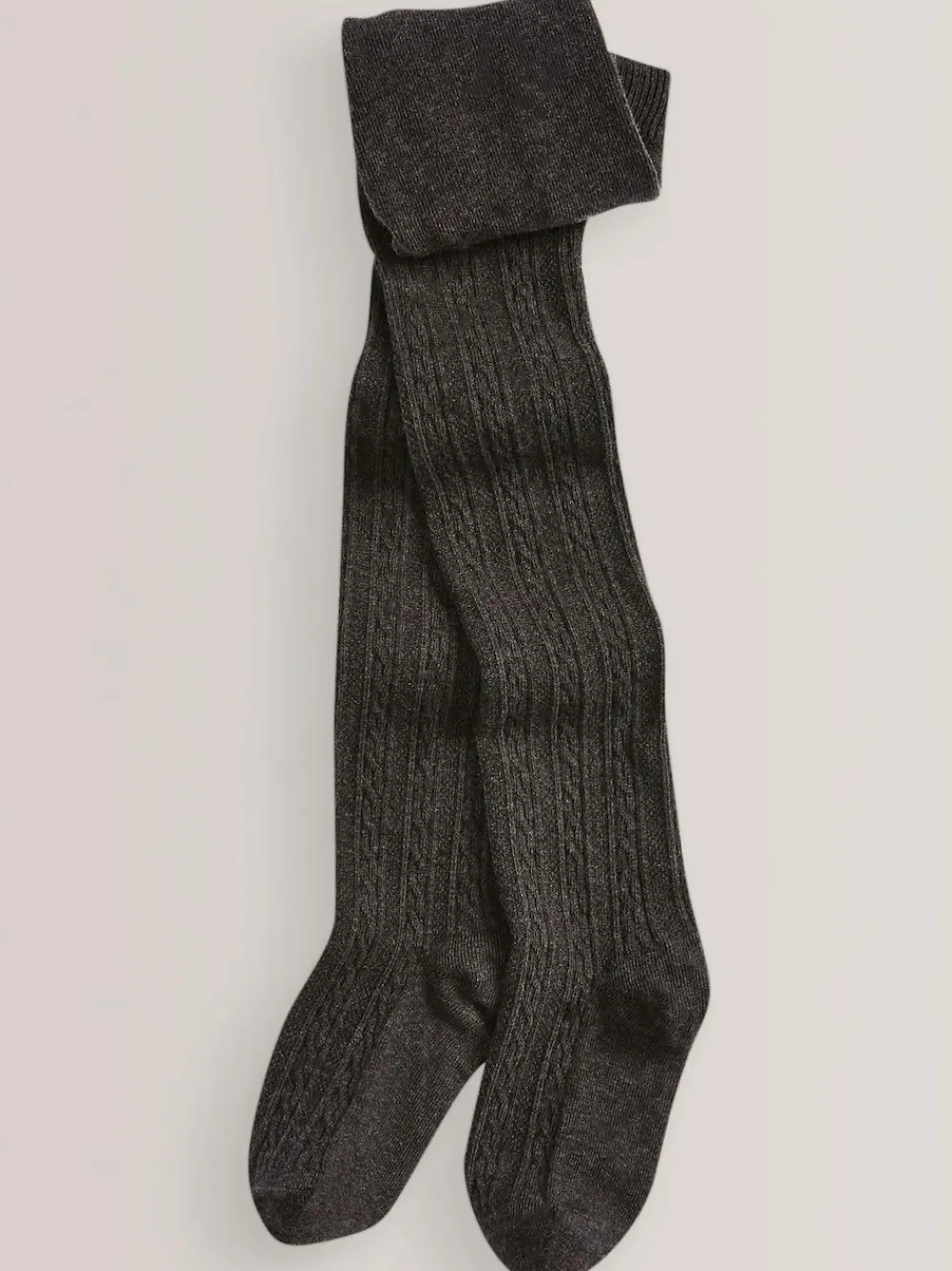 Next Regular Length Cotton Rich Cable Tights 3 Pack^ Socks & Tights|Socks & Tights