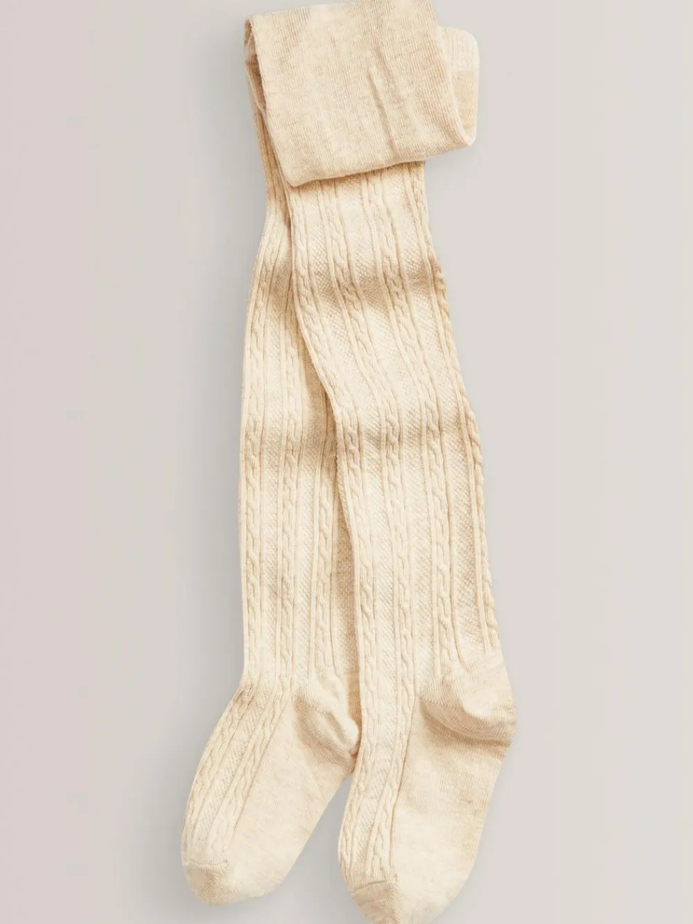 Next Regular Length Cotton Rich Cable Tights 3 Pack^ Socks & Tights|Socks & Tights