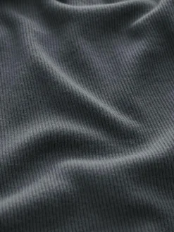 Online Next Thermal Base Layer Lace Trim Bodysuit Charcoal