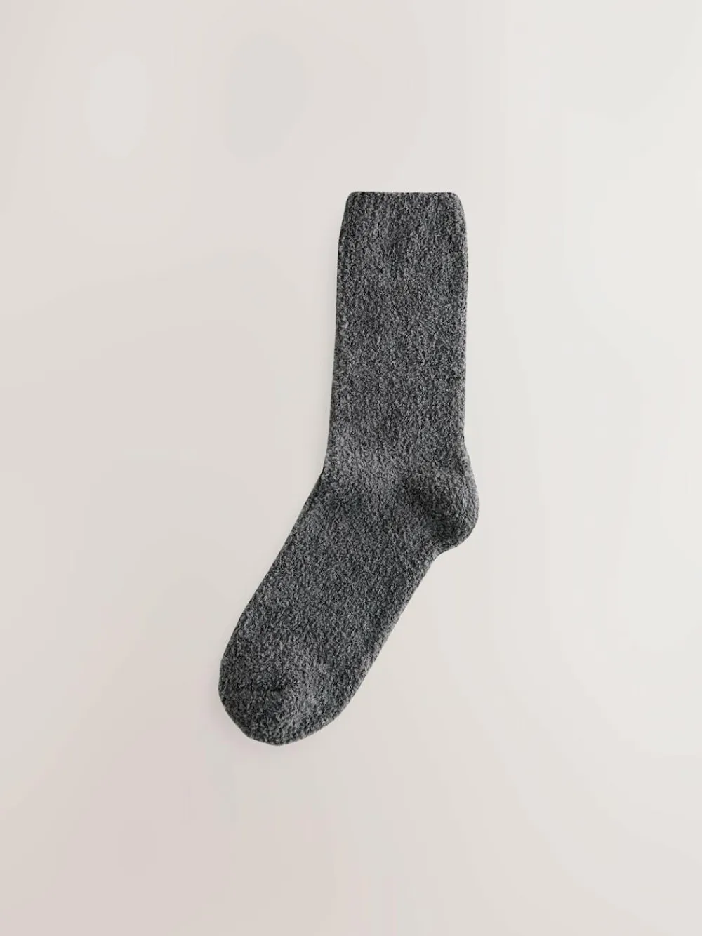 Best Next Fluffy Socks 2 Pack Charcoal/Light Grey