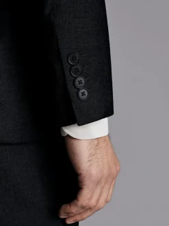 Charles Tyrwhitt Slim Fit Stretch Twill Suit: Jacket^ Suits & Tuxedos|Blue Suits