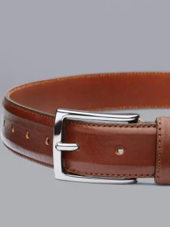 Best Charles Tyrwhitt Brown Leather Formal Belt