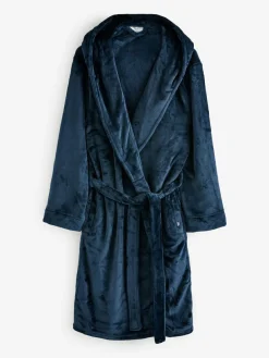 Discount Chelsea Peers Fleece Dressing Gown Blue