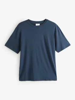 Chelsea Peers Blue TENCEL™ Modal Short Crew Neck Pyjama Set^ Pyjamas