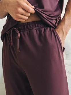 Hot Chelsea Peers Red Crew Neck Short Pyjamas Set