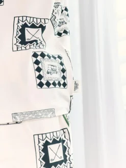 Best Chelsea Peers White Fairway Frames Print Short Pyjamas Set