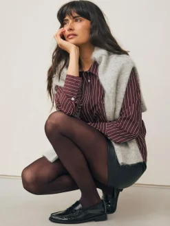 Discount Next 40 Denier Tights 1 Pack Chocolate Brown