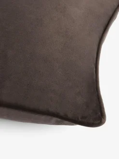 Sale Next Chocolate Brown 43 x 43cm Matte Velvet Cushion