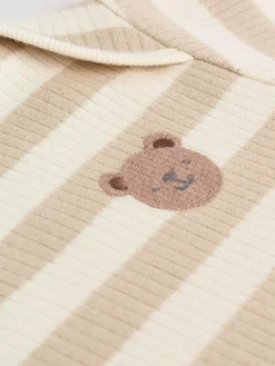 Next Chocolate Brown Baby Short Sleeve Bodysuits 5 Pack^BOY Bodysuits & Vests|Vests