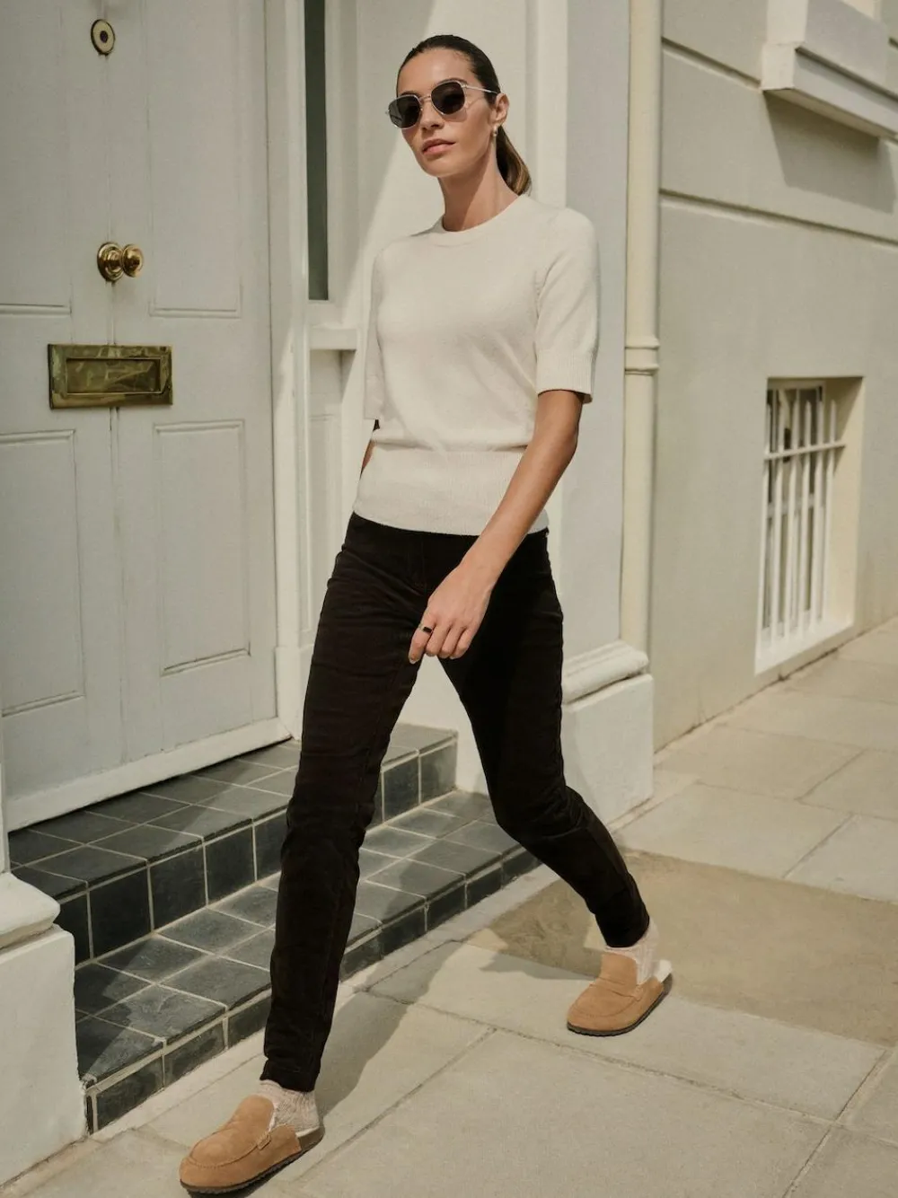 Next Corduroy Skinny Trousers^Women Pants