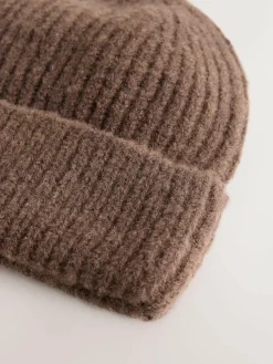 Clearance Next Chocolate Brown Fluffy Beanie (1-16yrs)