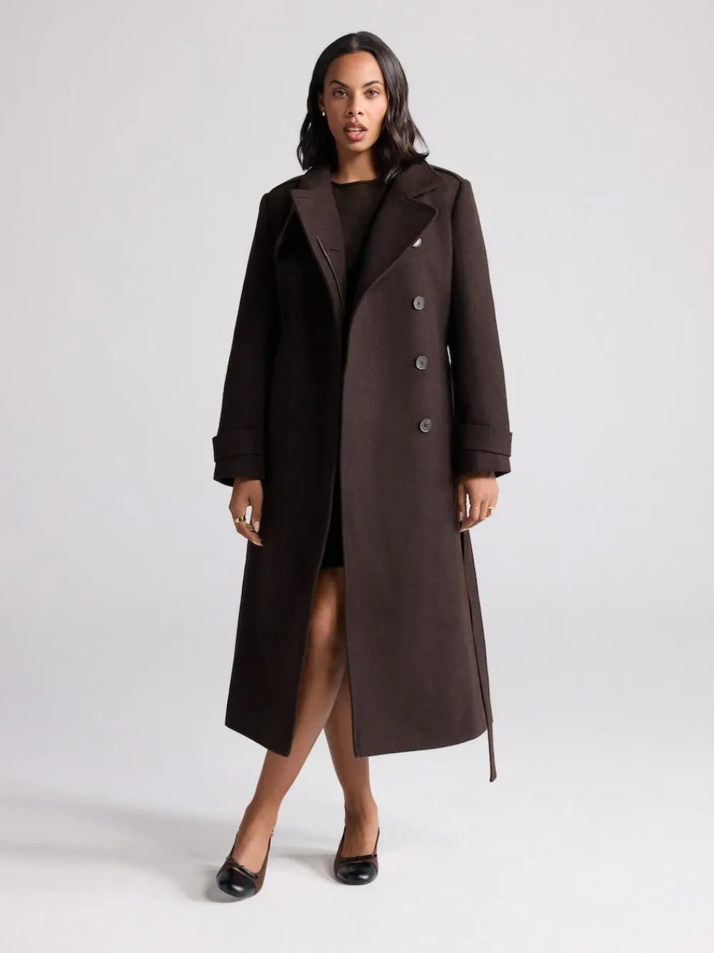 Next Formal Funnel Neck Coat^Women Coats & Jackets|Coats & Jackets