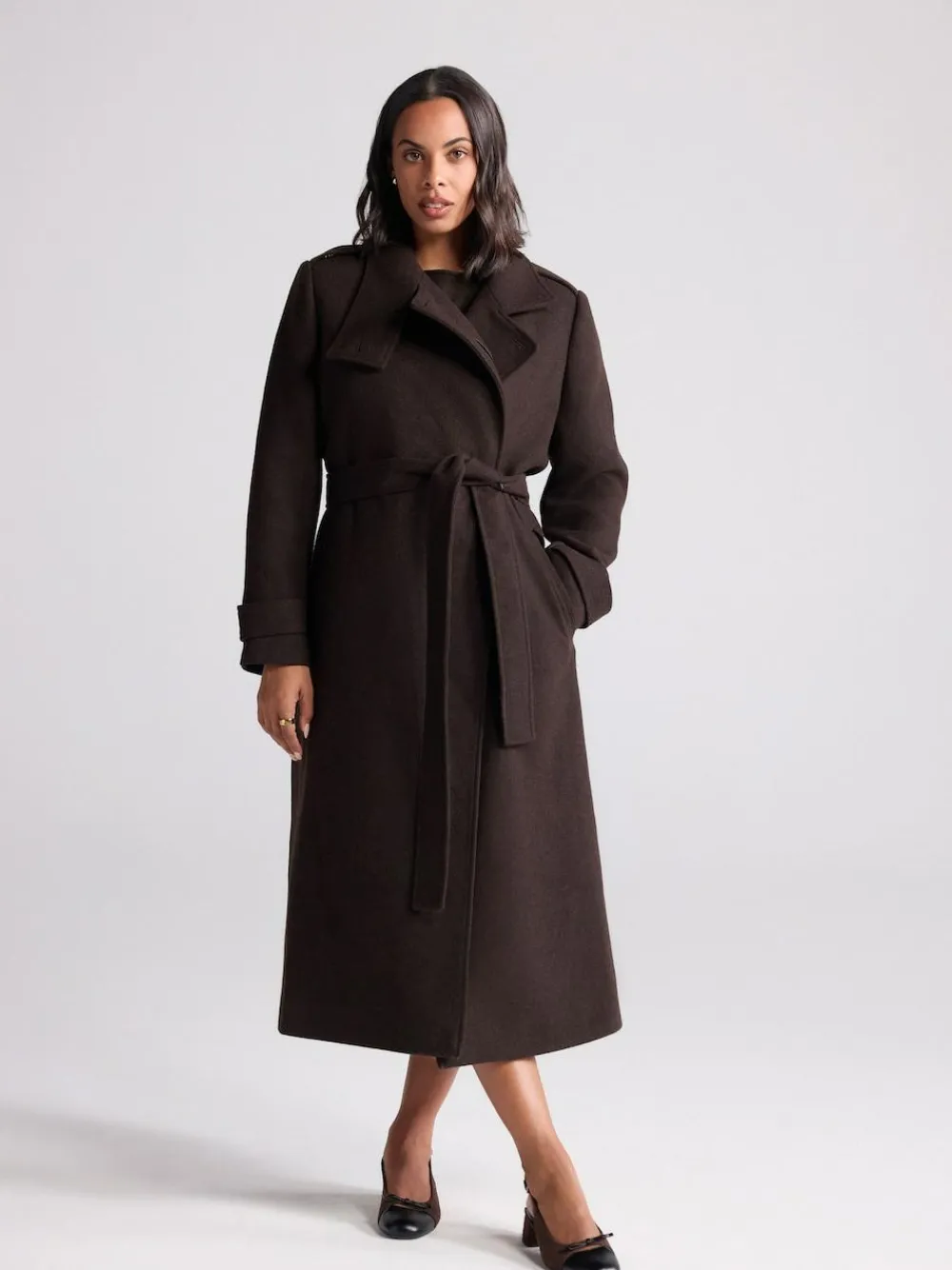 Next Formal Funnel Neck Coat^Women Coats & Jackets|Coats & Jackets