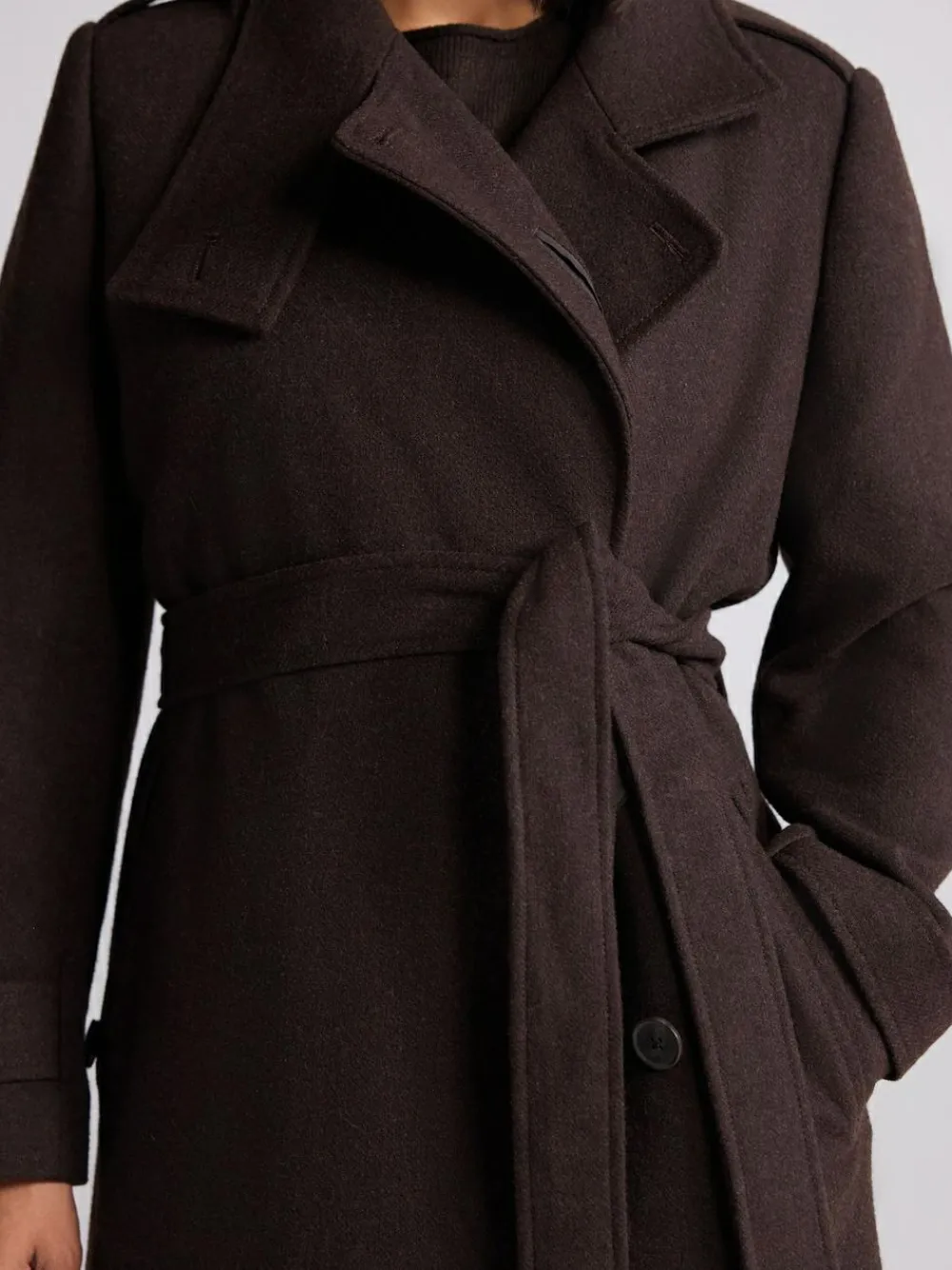 Next Formal Funnel Neck Coat^Women Coats & Jackets|Coats & Jackets