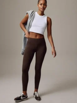Next Chocolate Brown Full Length Leggings^Women Leggings & Sweatpants