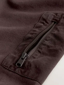 Next Garment Washed Utility Crew Neck Sweatshirt^ Sweatshirts & Hoodies|Sweatshirts & Hoodies