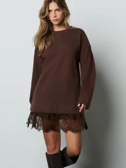 Next 2-In-1 Soft Touch Jumper Lace Skirt^Women Knitwear|Knitwear