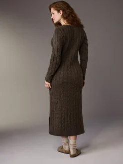 Next Maternity Knitted Nursing Dress^Women Midi Dresses