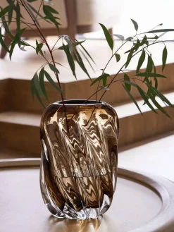 Next Chocolate Brown N. Premium Swirl Vase