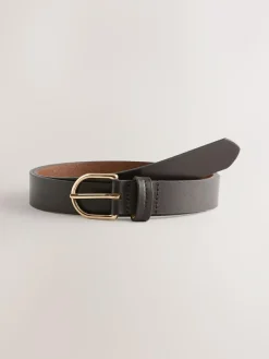 Hot Next Chocolate Brown Regular Leather Belt