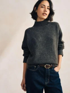 Next Chocolate Brown Regular PU Belt^Women Belts