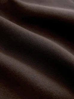 Online Next Relaxed Fit Heavyweight Regular Length Hoodie Chocolate Brown