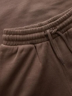 Online Next Single Printed Crew Neck Sweat Top & Joggers Set (3mths-7yrs) Chocolate Brown