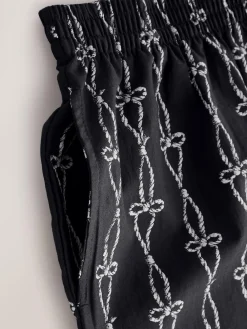 Sale Next Chocolate Brown Slogan Short Pyjamas Set