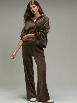 Next Soft Feel Cord Wide Leg Trousers^Women Leggings & Sweatpants