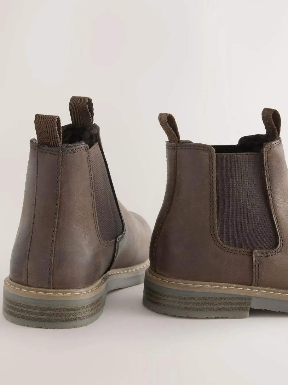 Next Standard Fit (F) Leather Chelsea Boots^BOY Boots|Boots