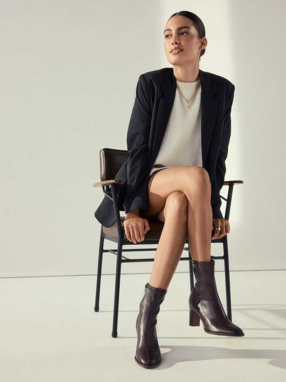 Next Standard/Wide Fit Forever Comfort® Round Toe Sock Boots^Women Boots & Wellies|Boots