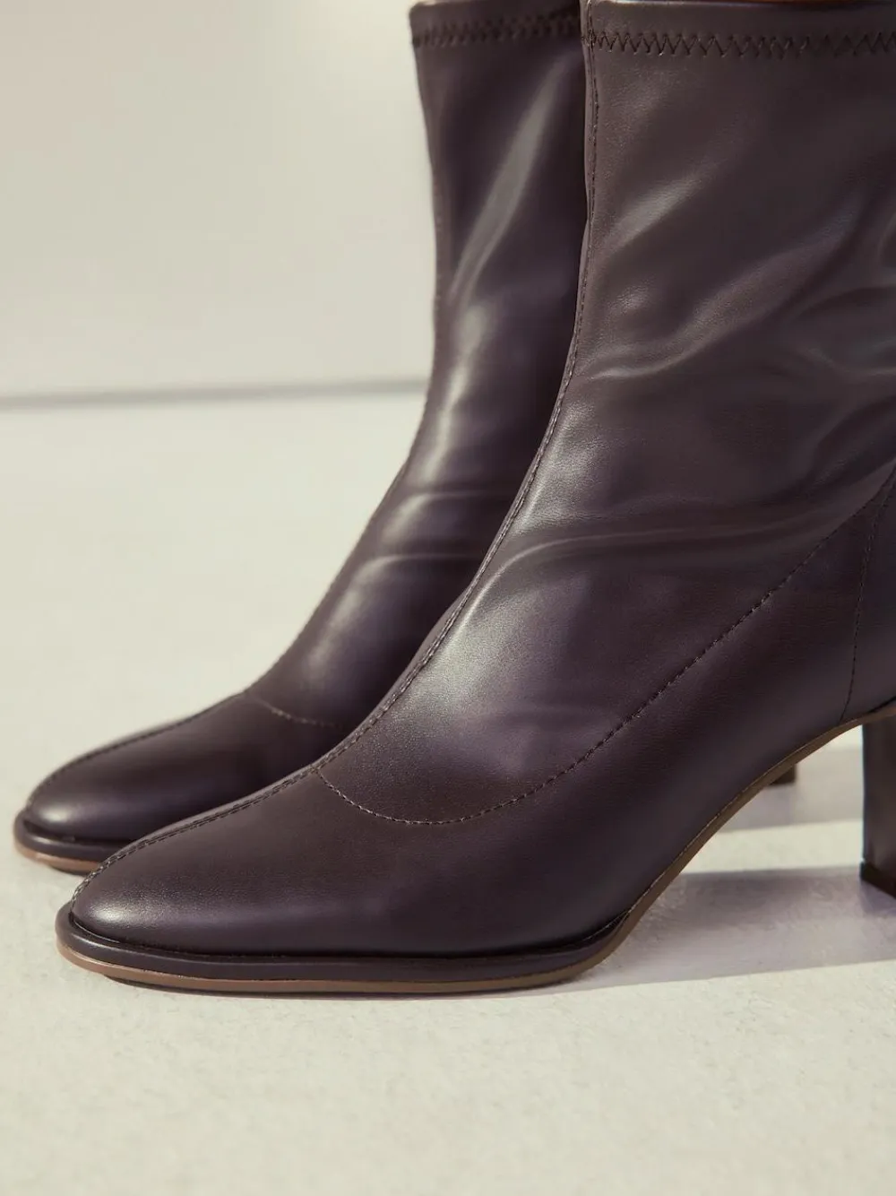 Next Standard/Wide Fit Forever Comfort® Round Toe Sock Boots^Women Boots & Wellies|Boots