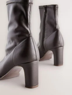 Next Standard/Wide Fit Forever Comfort® Round Toe Sock Boots^Women Boots & Wellies|Boots