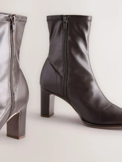 Next Standard/Wide Fit Forever Comfort® Round Toe Sock Boots^Women Boots & Wellies|Boots