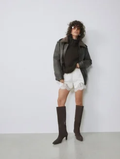 Next Forever Comfort® Knee High Chisel Toe Heeled Boots^Women Boots & Wellies|Boots