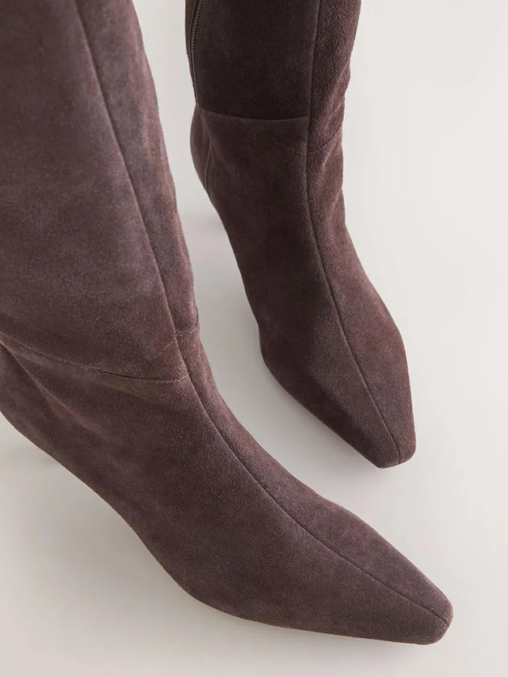 Next Forever Comfort® Knee High Chisel Toe Heeled Boots^Women Boots & Wellies|Boots