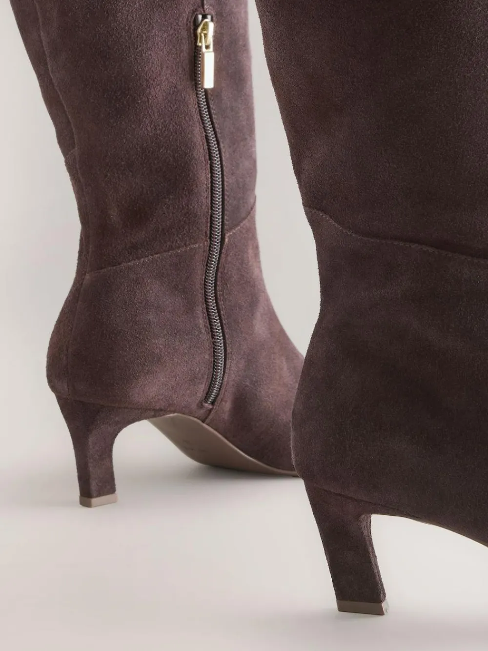 Next Forever Comfort® Knee High Chisel Toe Heeled Boots^Women Boots & Wellies|Boots