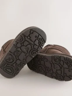 Outlet Next Chocolate Brown Water Repellent Standard Fit (F) Suede Pull On Boots