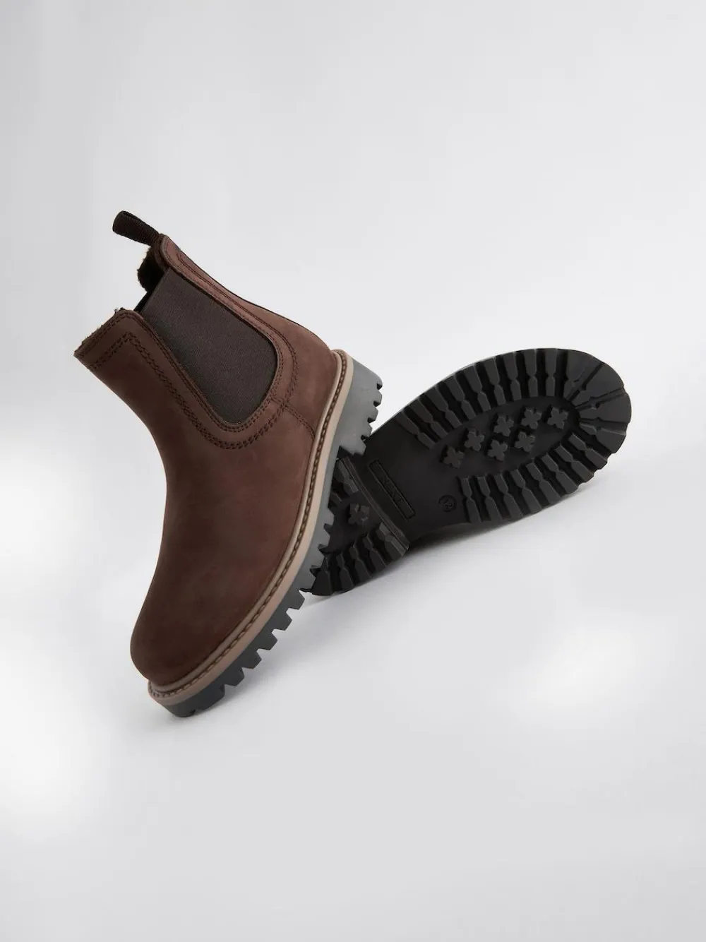 Next Wide Fit (G) Leather Warm Lined Chelsea Boots^BOY Boots|Boots