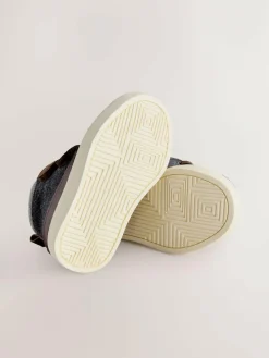 Next Chocolate Brown Wide Fit (G) Touch Fastening Boots^BOY Baby Boots|Boots