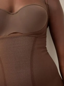 Sale Next Firm Tummy Control Wear Your Own Bra Body Chocolate Nude