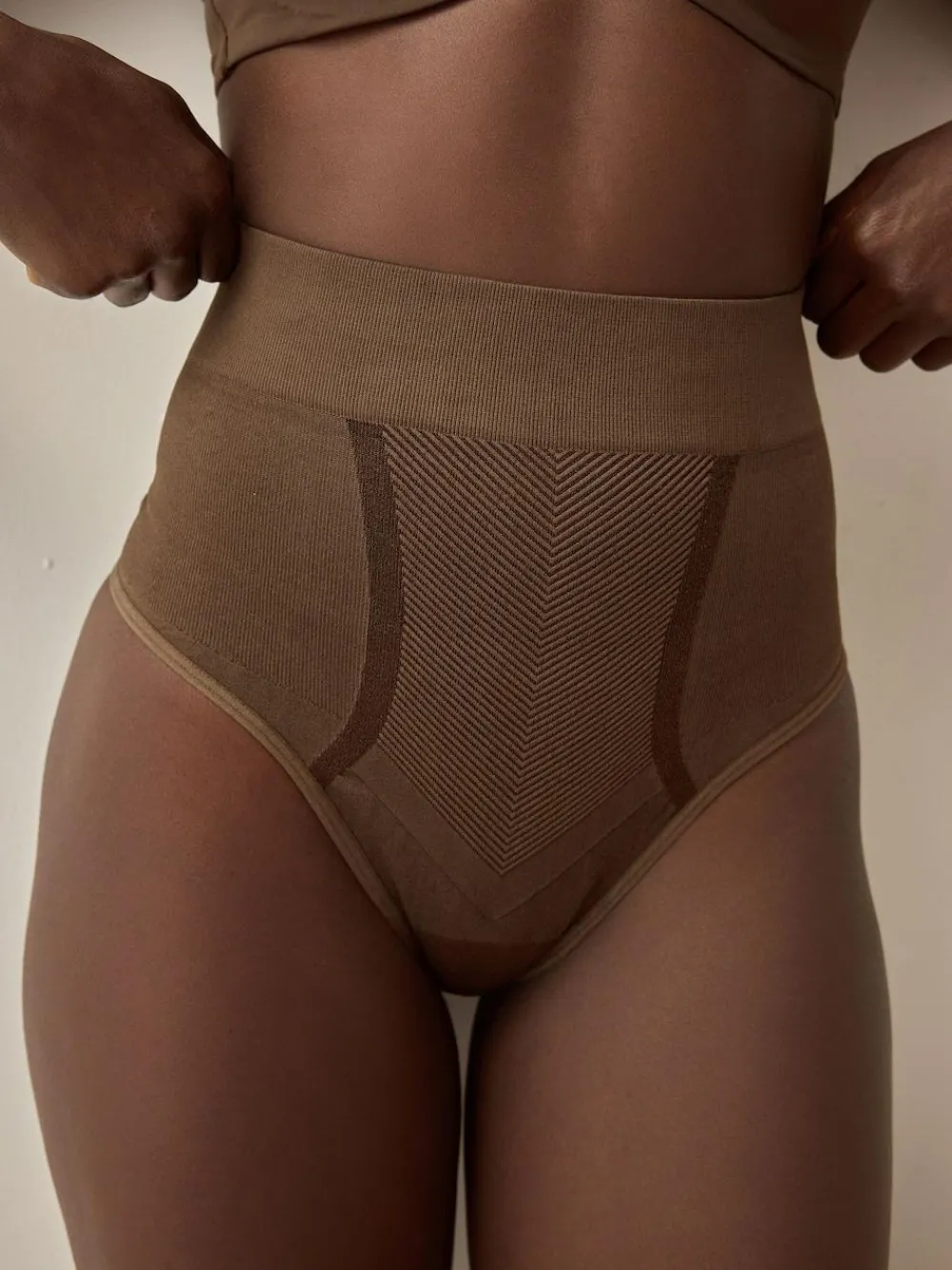 Next High Waist Thong Seamless Firm Tummy Control Shaping Briefs^Women Shapewear