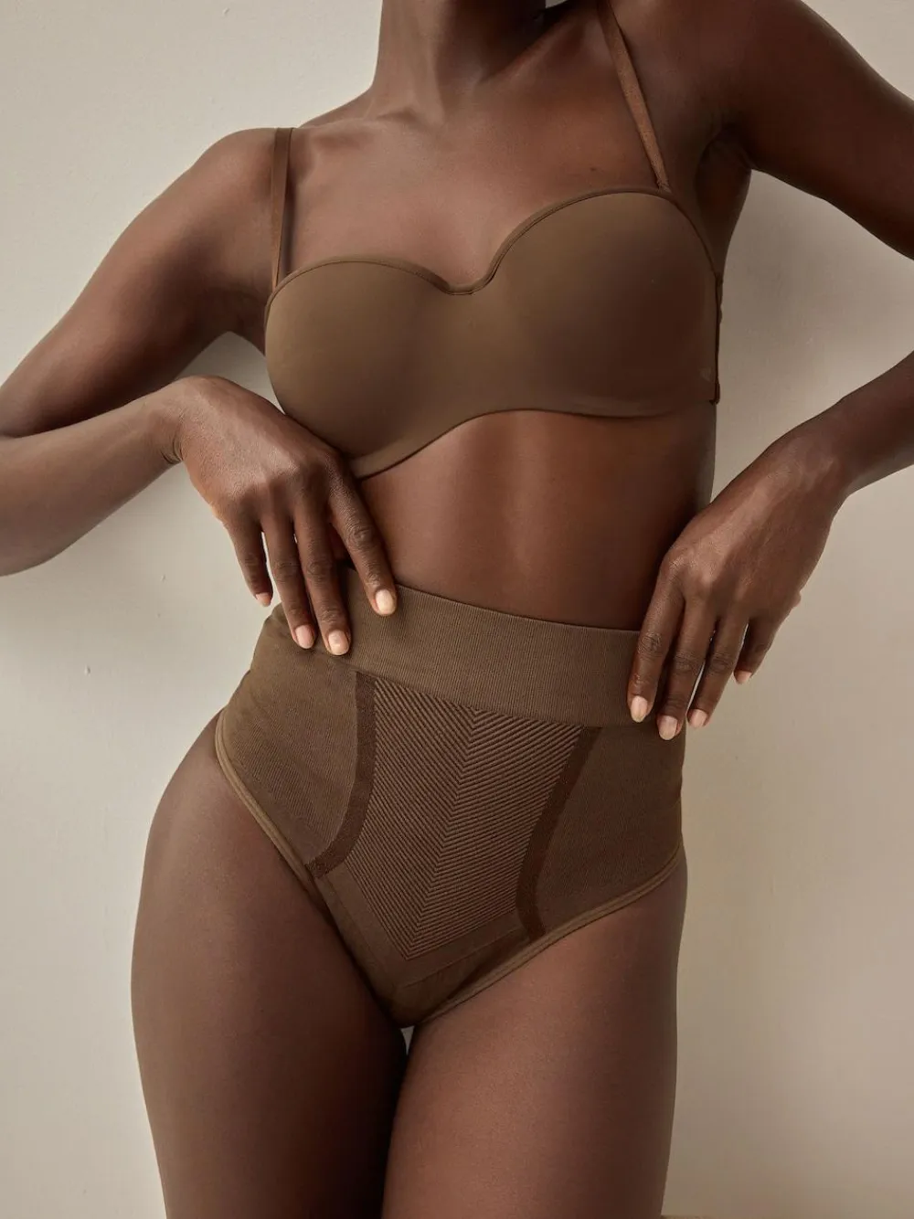 Next High Waist Thong Seamless Firm Tummy Control Shaping Briefs^Women Shapewear