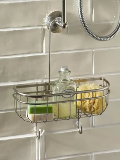 Next Chrome Hanging Shower Caddy^ Storage & Organisation