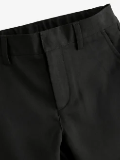 Clarks Black Fastened School Trousers with Stretch^BOY Tznius Pants
