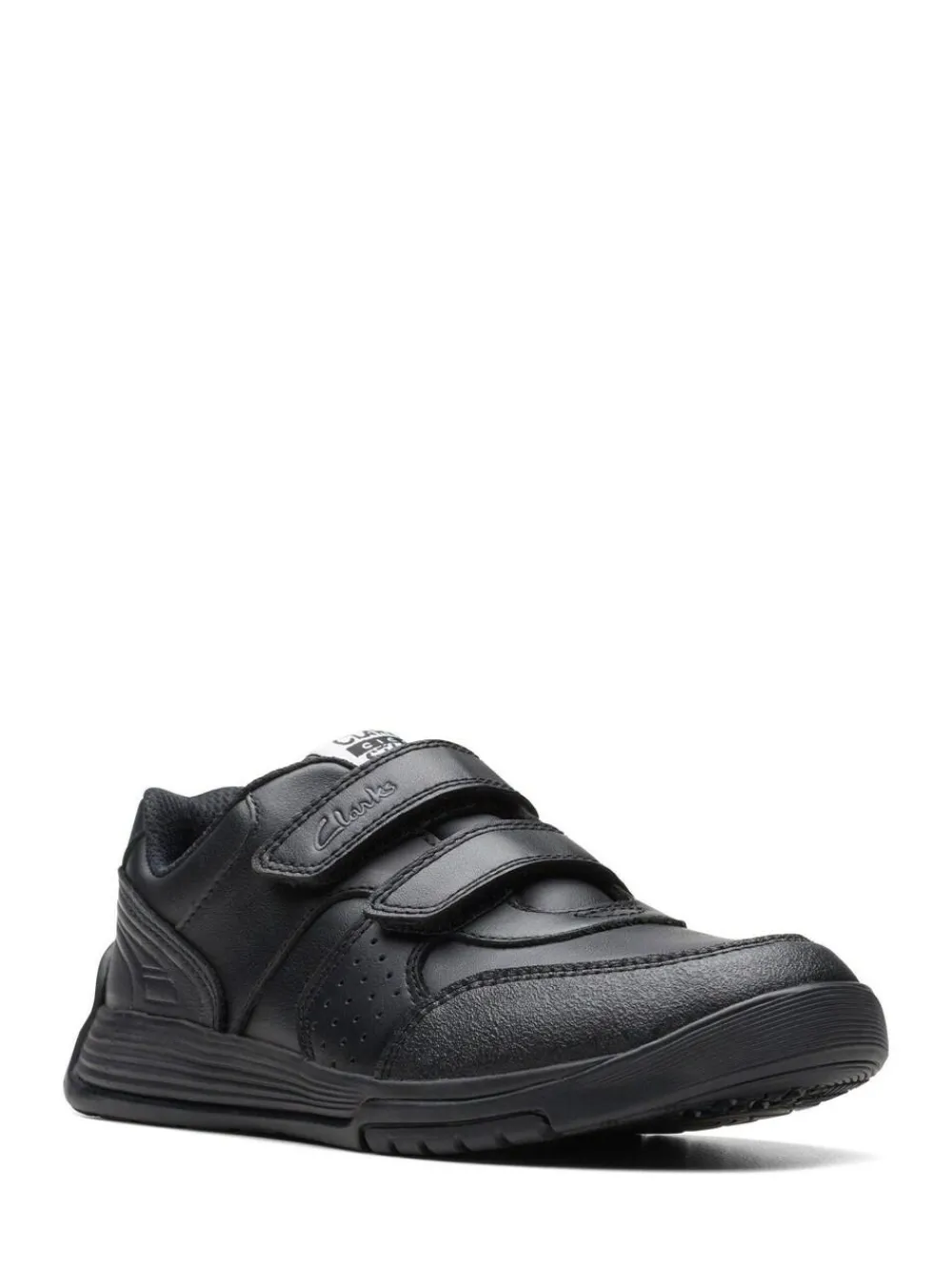 Best Clarks Black Multi Fit Kids Cica Star Orb Trainers