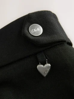 Clarks Pull-On Ponte Skater School Skirts 2 Pack Black