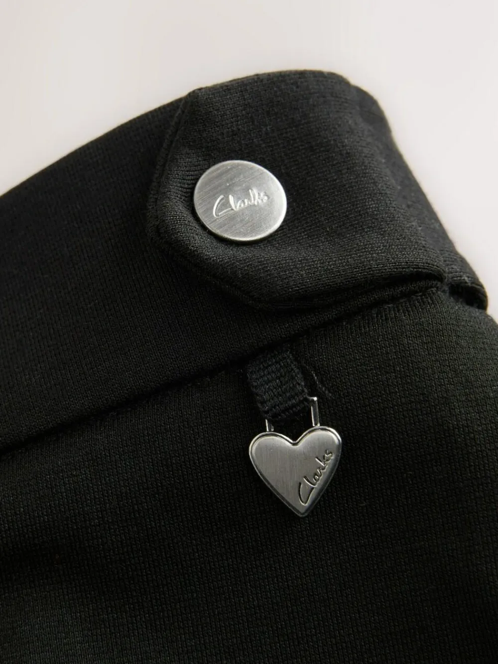 Clarks Pull-On Ponte Skater School Skirts 2 Pack Black